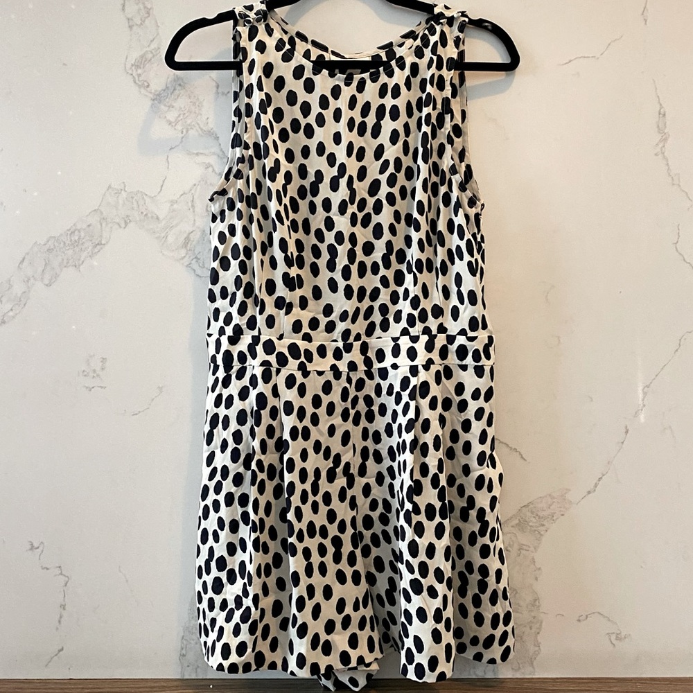 Black and White Romper